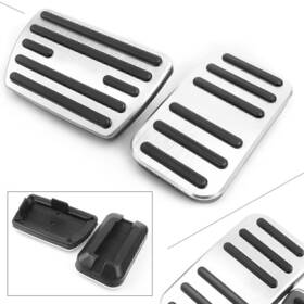 Dictorcoltd 550732932631 Anti-slip Fuel Gas Brake Parking Foot Pedals For Honda Crv 2017 Automatic