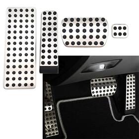 Dictorcoltd 550732996725 4x Gas Brake Rest Pedal Pad Cover Kits For Mercedes-benz S E Sl Slk W124 Cl Clk