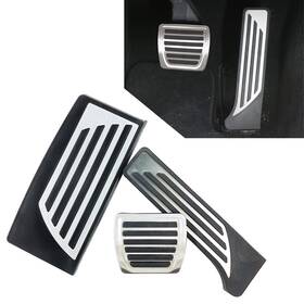 Dictorcoltd 550748567780 Lhd Car Foot Rest Brake Gas Pedals Cover For Alfa Romeo Giulia 2016-2023