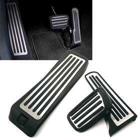 Dictorcoltd 550748581397 Lhd Steel Car Foot Rest Brake Gas Pedals Cover For Chevrolet Camaro 2016-2018