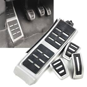 Dictorcoltd 550748598654 Lhd Car Foot Rest Clutch Pedals Brake Gas Cover For Audi A4 A5 A6 A7 A8