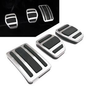 Dictorcoltd 550748687297 Steel Clutch Pedal Brake Gas Pedals Cover For Peugeot 508 Citroen C5