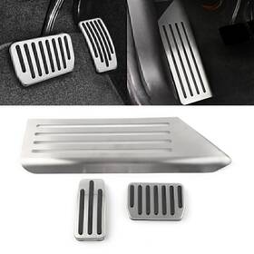 Dictorcoltd 770000866899 For Tesla Model 3 Accelerator Gas Fuel Brake Foot Rest Pedal Stainless Steel