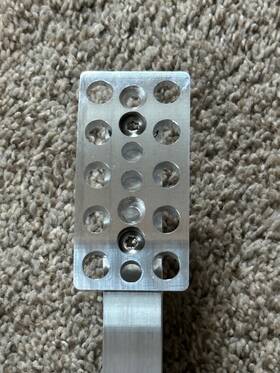 Bpv2 Dlm New Race Car Clutch/brake Pedal Foot Pad