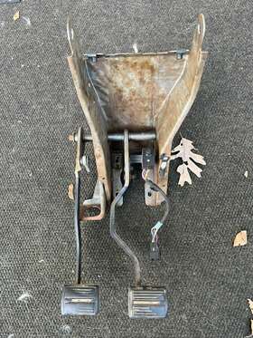 52078836 Dodge 90-96 Dakota Manual Transmission Clutch And Brake Pedal Assembly Factory Oem