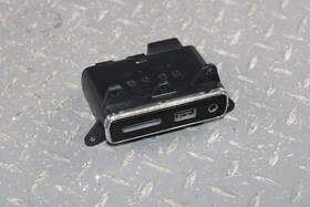 68141322aa Dodge 14-17 Durango Console Mounted Oem Audio Stereo Media Port Hub Factory Usb Wty Oe