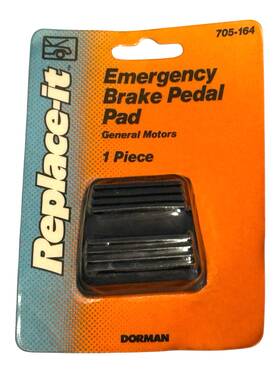 705-164 Dorman Emergency Brake Pedal Pad Fits Gm Vehicles From 1969 And Up