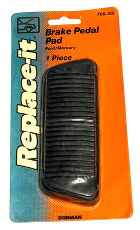 705-168 Dorman Brake Pedal Pad Replace-it Fits Select 1974-1986 Ford And Mercury