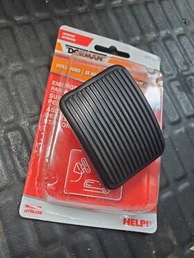 7090146-01 Dorman Product New Parking Brake Pedal Pad Emergency E-brake 1992-96 Ford Truck And Bronco