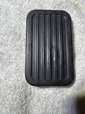 536378-21 Duffy Brake Or Clutch Pedal Nos 4 1/2 X 2 3/4 Black
