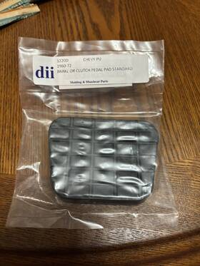 1220d Dynacorn 1960-72 Chevy/ Gmc Pickup Standard Brake Or Clutch Pedal Pad New Dii