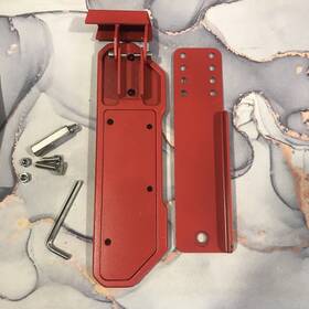 Dy-70506003 Dyso For Jepp Wrangler Jk Jku Jl Jlu 07-24 Aluminum Dead Pedal Left Side Foot Rest