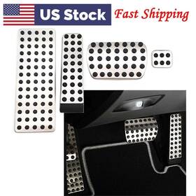 Earthoee 550726307414 Fit Mercedes-benz S E Sl Slk W124 Cl Clk G R Gas Brake Rest Pedal Pad Cover Us