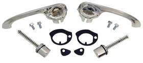 E3136 Ec Products 1963-1964 Corvette C2 Handle Door Outer Pair