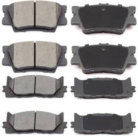 D1212-8332 Eccpp 807435 D1222-8331 Front And Rear Ceramic Disc Brake Pad Set Fit For