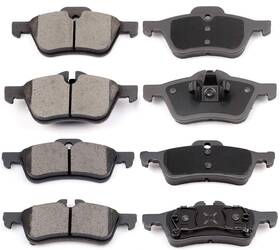807507 Eccpp Brake Pads 8pcs Ceramic Kits Fit For 2002 2003 2004 2005 2006