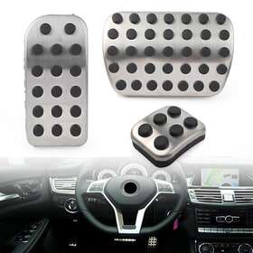 Enen-tradingusa 612051482591 Vehicles Gas Throttle Brake Pedal Cover For Benz 2009-2018 V- Class V250 V260