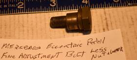 A115-295-0172 Factory/oem Used Mercedes Clutch Pedal Eccentric Adjustment Bolt Less Nut