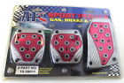 10.58011 Fits Sport Red Apc - Pedals Brake Gas Cars Import Silver Clutch Trucks