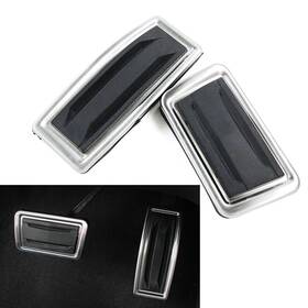 Flashbuyeasy 550749193193 Stainless Steel Brake Gas Pedals Cover For Cadillac Xt4 5 6 Chevy Traverse