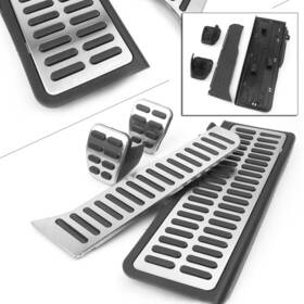 Flashbuyeasy 550749466563 For Vw Golf 5 6 Mk6 Jetta Mk5 Scirocco Octavia A5 Stainless Steel Mt Pedal Lhd