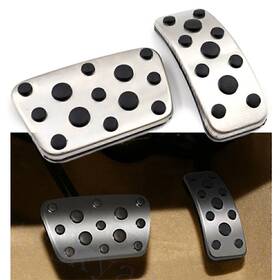 Flashbuyeasy 550749829221 Foot Gas Brake Pedals Cover Pad Kit Fit Toyota Lexus Es Rx Camry Highlander Auto