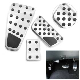 Flashbuyeasy 810000414147 Anti-slip Car Gas Brake Foot Pedal Pad Cover Accessories Kit For Dodge Ram 1500