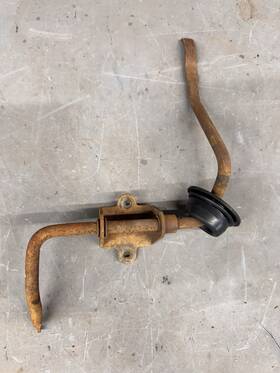C3aa-9397-a Fomoco 1961-1964 Ford Galaxie Mercury Marauder Gas Pedal Linkage Bellcrank Throttle Oem