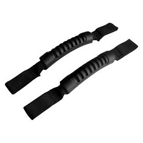Zs-0028-g1 For Jeep Wrangler Jk 2018 Xprite Black Powder Coat Foot Pegs With Spikes