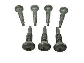 380503-s Ford Nos 66 68 Mustang Falcon Fairlane Gas Pedal Screws Lot Of 7