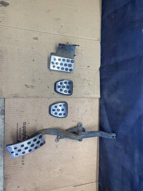 3r33-2457-aa Ford Performance Mustang Mach 1 Bullitt Gas Brake Clutch Dead Pedal Set Oem