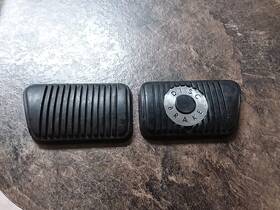 C5zz-2454-0 Ford Two Vintage Car Pedals. Disc Brake. Used. C5zz C5za