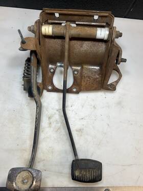 E7ta7a554aa Ford 92 93 94 95 96 F150 F250 F350 Clutch Brake Pedal Assembly Manual