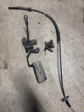 F2ta-9a799 Ford 1992 1996 F350 Gas Pedal And Cable Oem Used Accelerator V8 Original