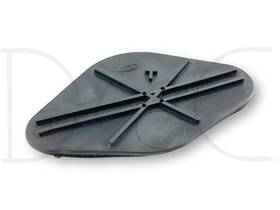 F81b-25017b76-ac Ford 99-07 F250 F350 Clutch Pedal Delete Panel Plug Firewall Cover Oem