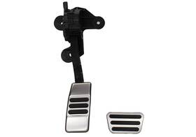 M-2301-ba Ford Performance Parts Racing Aluminum Accelerator/brake Pedal Pad Kit For Mustang
