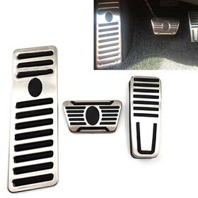 Fortodayy 550750859279 Foot Pedal Pad Cover With Rest Fit Maserati Ghibli Quattroporte Levante 14-21