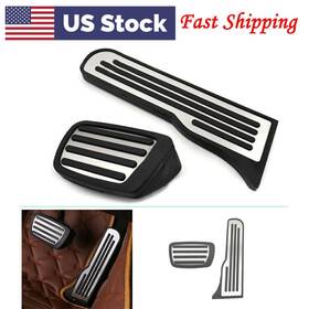 Fortodayyus 550729822389 Foot Gas Brake Pedals Cover Kit Fit Chevrolet Camaro 2016 2pcs Car Us