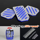 Fpd-8823mt-3-al-bl Modifystreet Nonslip Brushed Pedal Cover For Suv