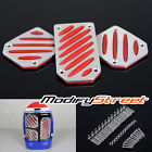 Fpd-8823mt-3-al-rd Modifystreet Aluminum Silver-red Sport