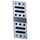 Fr3z-6112020-bl Drake Muscle Cars Mustang Dead Pedal Billet Aluminum