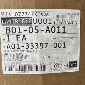 A01-33397-001 Freightliner Accelerator Pedal For Accel 19