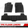 Gc-fl-ufa-1-lite Fieryred Tpe Floor Slush Mat Front Rear Mats 725704273047