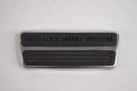 25532053 General Motors Anti-lock Brake System Pedal Pad Chrome Oldsmobile Pontiac Buick Cadillac 1980s