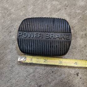 General Motors 3746701 1963-66 Chevy Full Size Rubber Power Brake Pedal Pad Manual 3 4 Speed Trans