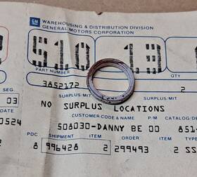 3852172 General Motors 1963-1972 Chevy Gmc Truck Van Nos Gm Clutch Lever Shaft Ball Anti-rattle Ring