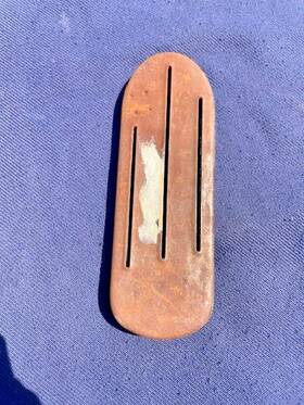 3672713 General Motors Gm 1942-1945 Chevrolet Truck Wwii Military Nos Steel Metal Accelerator Gas Pedal