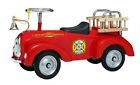 71105 Ghh Truck Fire Width 10 Vintage Height Ride- Toy Ea 30 Length Red 14