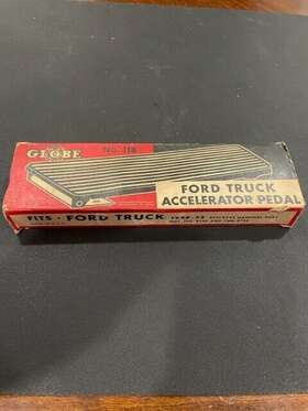 No-118 Globe Rubber Products 1948-52 Ford Truck Accelerator Pedal Nors