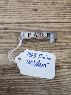 1350581 Gm 61-64 Buick Lesabre Wildcat Riviera Electra Pad Park Stainless Steel Metal Strip